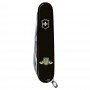 Складаний ніж Victorinox HUNTSMAN UKRAINE Герб України зі стрічкою 1.3713.3_T1010u