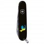 Складаний ніж Victorinox HUNTSMAN UKRAINE Голуб миру синьо-жовт. 1.3713.3_T1036u