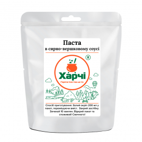 Паста в сирно-вершковому соусі Харчі