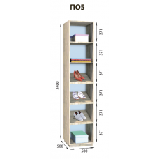 Пенал ПО5 гардеробна Престо Дом