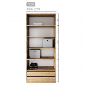 Пенал П80 гардеробна Престо Дом