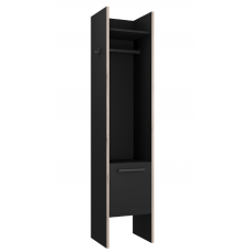 Гардероб Modus Single 1ш 1893х420х370 Basalt /Artisan Oak
