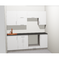 Кухня біла 2,0м