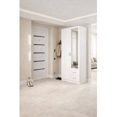 Шафа 2Д2Ш + дзеркало М-Стиль 800мм