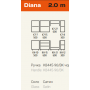 Кухня Diana (Діана) 2,0м