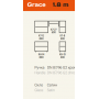 Кухня Grace (Грейс) 1,8м