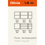 Кухня Olivia (Олівія) 1,8м