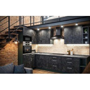 Кухня фасад ЛДСП кутова 1,6 м*2,6 м 