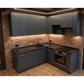 Кухня фасад ЛДСП кутова 2,0 м*2,0 м 