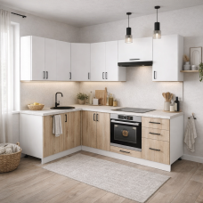 Кухня фасад ЛДСП кутова 1,6 м*2,2 м 