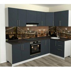 Кухня фасад ЛДСП кутова 2,6м*1,4м 