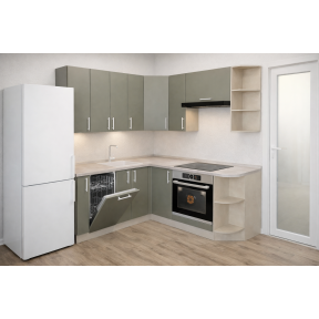 Кухня кутова ЛДСП 1,8 м * 1,9 м 