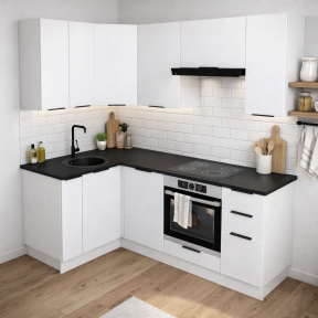 Кухня фасад ЛДСП кутова 1,2 м*2,0 м 