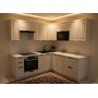 Кухня кутова МДФ білий софт 2,2 м * 1,8 м