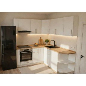 Кухня фасад ЛДСП кутова 2,0м*1,75м 