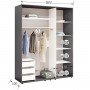 Шафа-купе Комфорт Мебелі Стандарт 1800*2100(2400)*450(600) 3Д