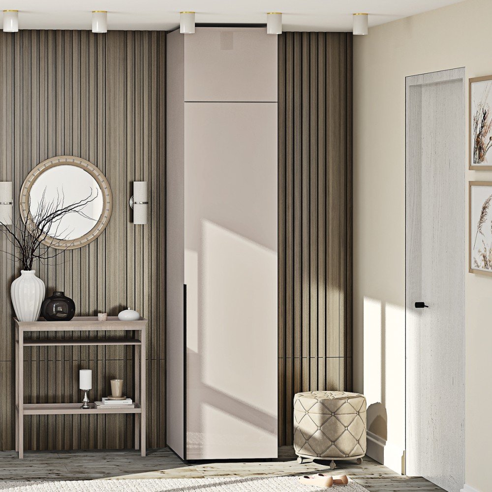 Шафа Flex Ф.50.1Д.Для одягу фасад матове ДСП + Антресоль Шафа Flex Ф.50.1Д.Для одягу фасад матове ДСП + Антресоль