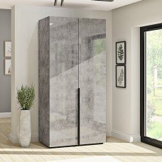 Шафа Flex Ф.80.2Д Для одягу фасад матовий ДСП Шафа Flex Ф.80.2Д Для одягу фасад матовий ДСП