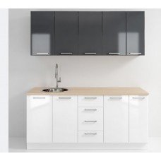 Кухня Фарбований високий глянець комплект 1,7м Комфорт меблі