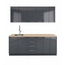 Кухня Фарбований високий глянець комплект 2,1 м Комфорт меблі