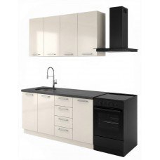 Кухня Хай-тек комплект 1,6м Комфорт меблі