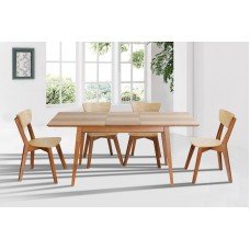 Комплект меблів стіл розкладний та стільці дерево