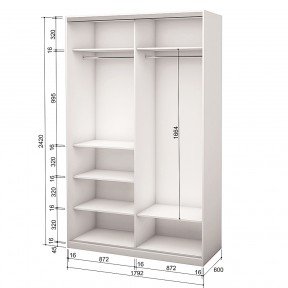 Шафа-купе 2.42.242.60-2 1800 Roko