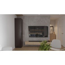 Шафа-пенал з полицями 2Ш1Д C-4