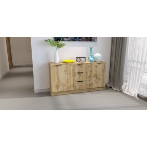 Комод Сіті 4 на 3 шухляди з 2 дверками 1500