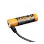Акумулятор 18650 Fenix (3400 mAh) micro usb зарядка