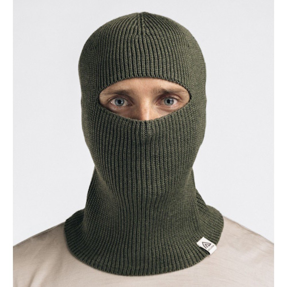 Балаклава Aclima Flat Knit Balaclava Hat Olive Night OneSize
