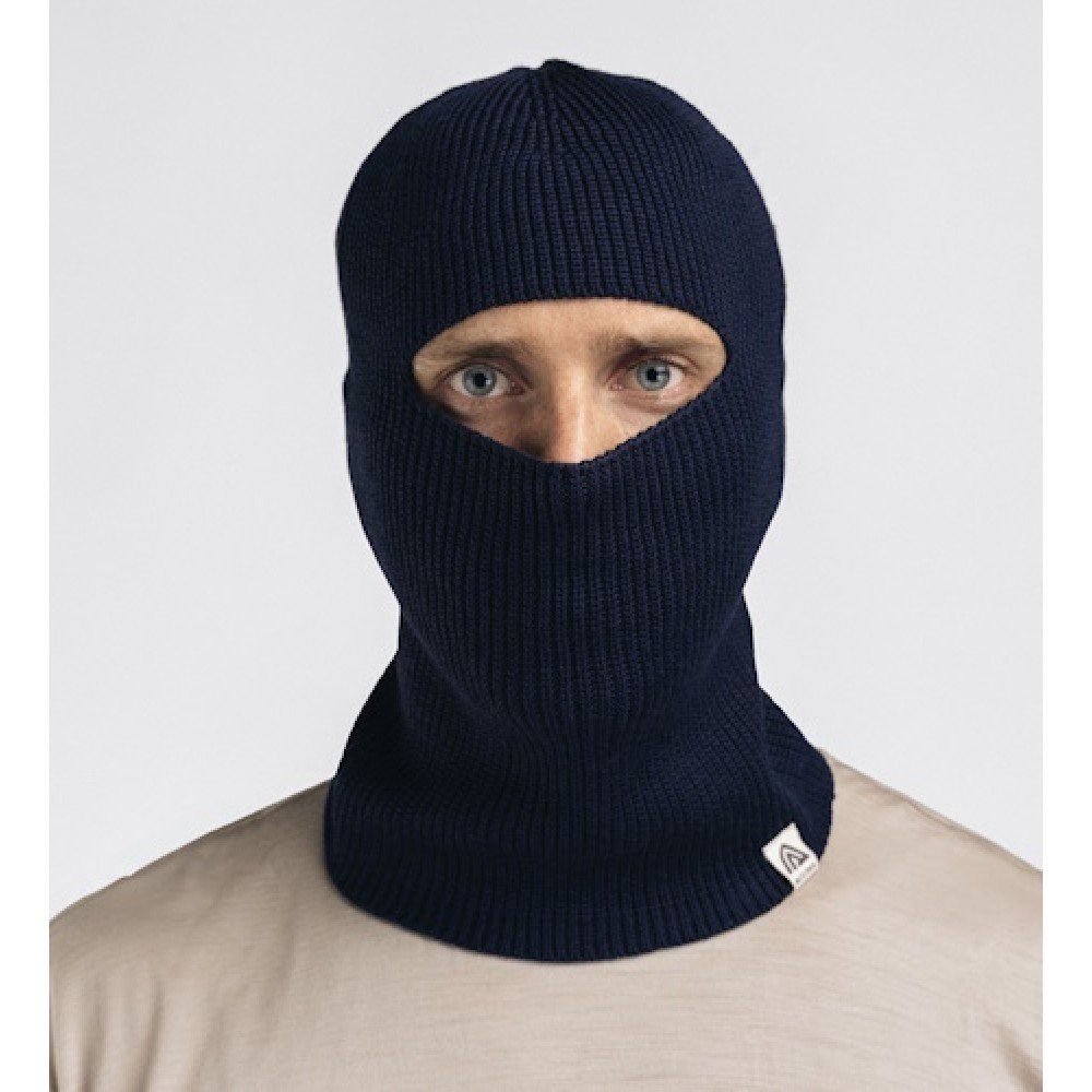 Балаклава Aclima Flat Knit Balaclava Hat Navy Blazer OneSize