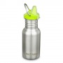 Пляшка для води Kid Kanteen Classic Sippy Cap 355 мл Brushed Stainless