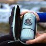 Еспресо-кавоварка портативна Wacaco Nanopresso блакитна з чохлом