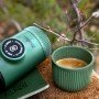 Еспресо-кавоварка портативна Wacaco Nanopresso Moss Green з чохлом