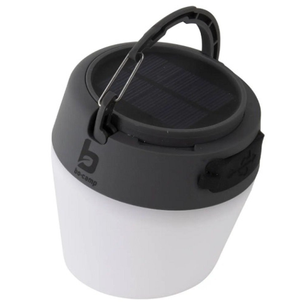Ліхтар кемпінговий Bo-Camp Wega Powerbank Solar 180 Lumen White/Grey/Black (5818735)
