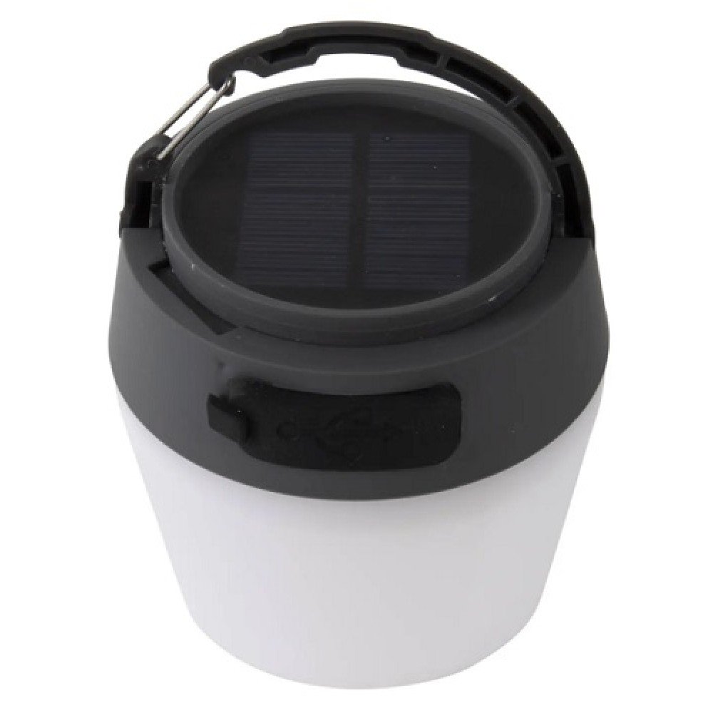 Ліхтар кемпінговий Bo-Camp Wega Powerbank Solar 180 Lumen White/Grey/Black (5818735)