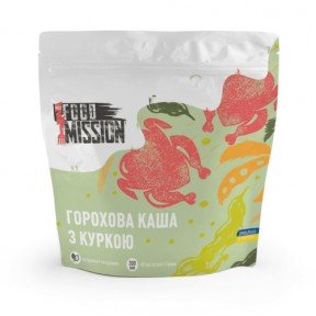 Горохова каша з курячим філе Food Mission