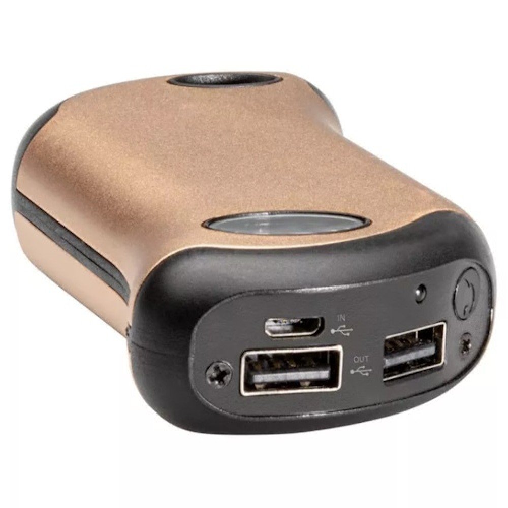 Грілка для рук Zippo Heatbank 9s Plus Gold Power Bank 5200 mAhк з ліхтариком 2007360