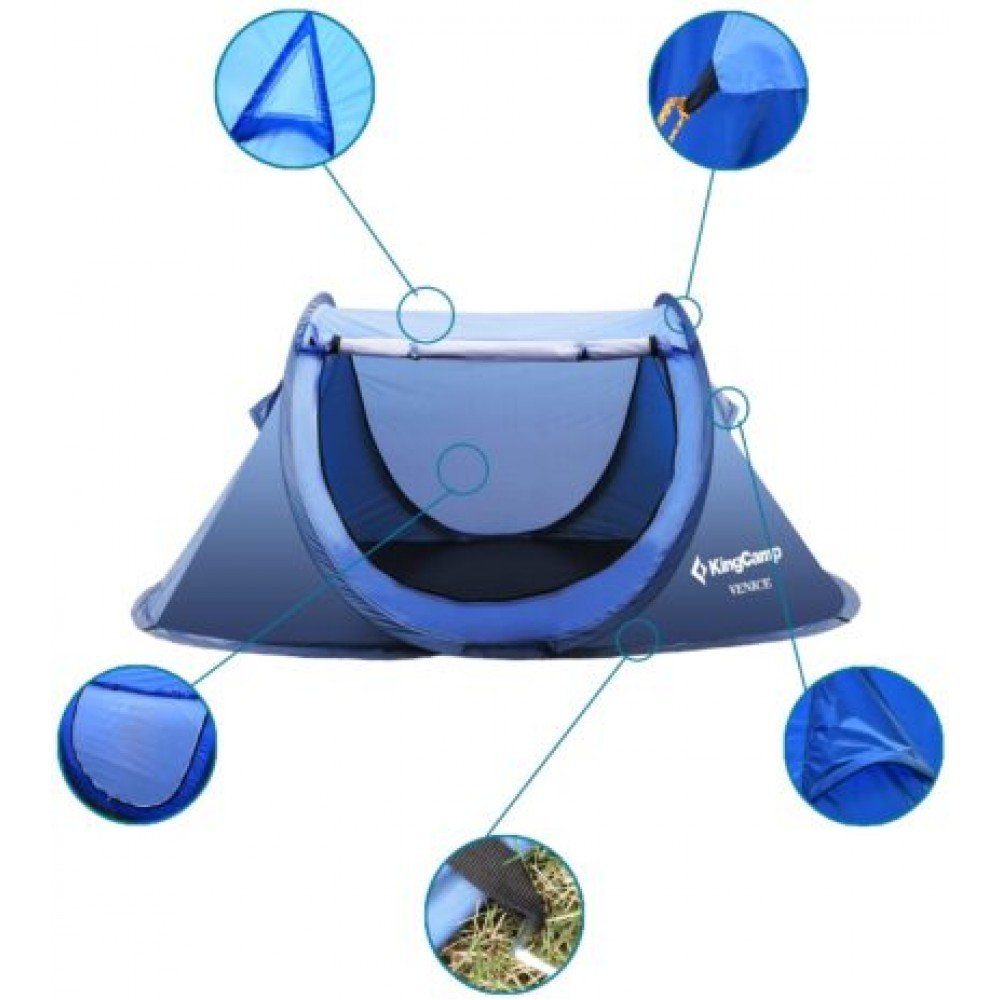 Намет KingCamp Venice (KT3071) Blue