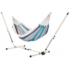 Гамак зі стійкою La Siesta CIH143MES121 CIH143MES121 aqua blue