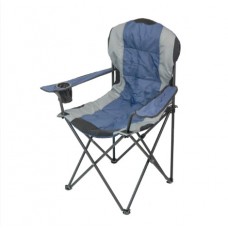 Крісло розкладне NeRest Турист NR-34 сірий з синім