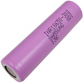 Акумулятор літієвий Samsung INR 18650 30Q (3.7V, 15A, 3000mAh)
