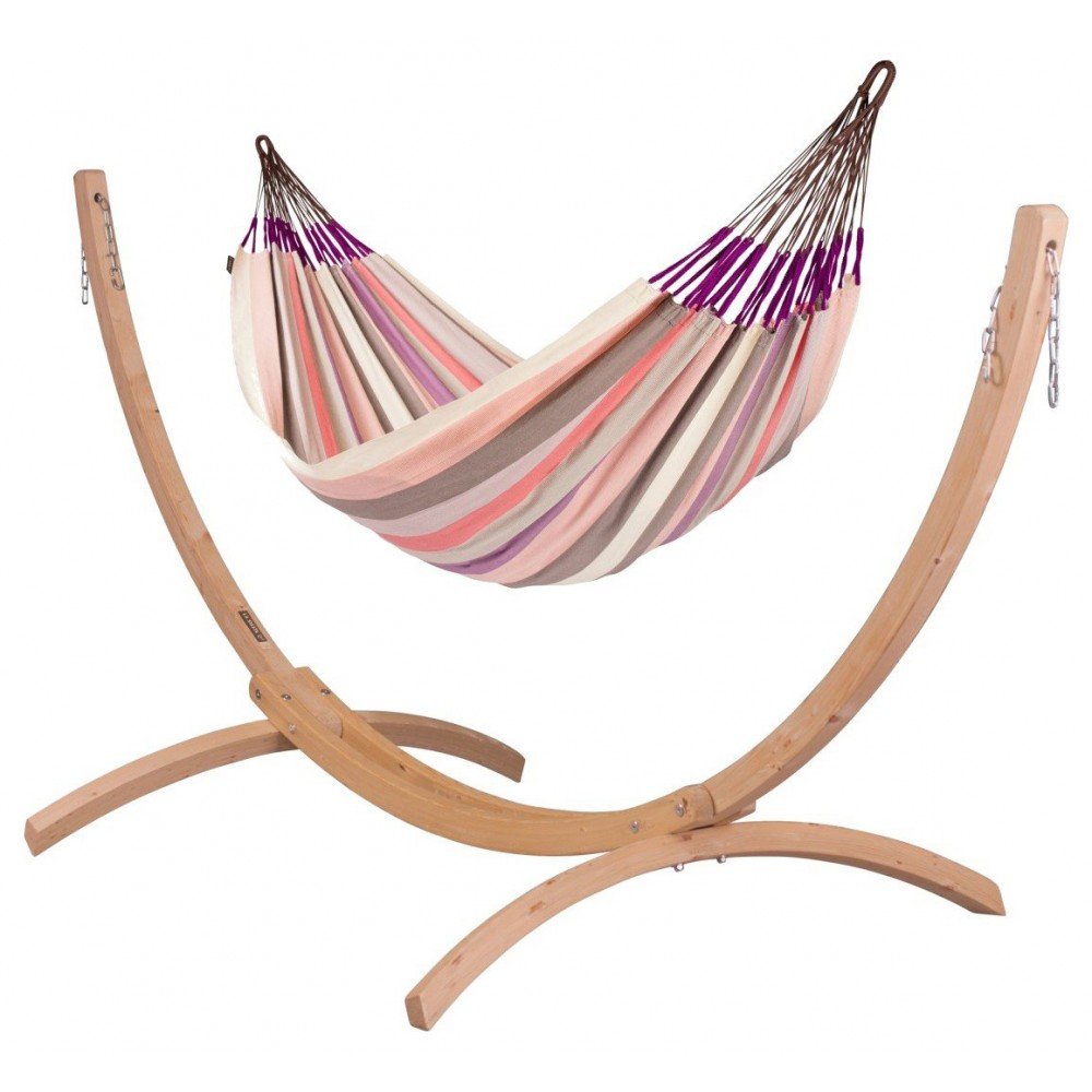 Гамак зі стійкою La Siesta DOH187CNS201 DOH187CNS201 plum