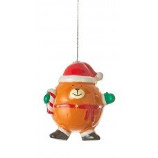 Прикраса декоративна Куля LED, 11 см, Ведмедик, House of Seasons