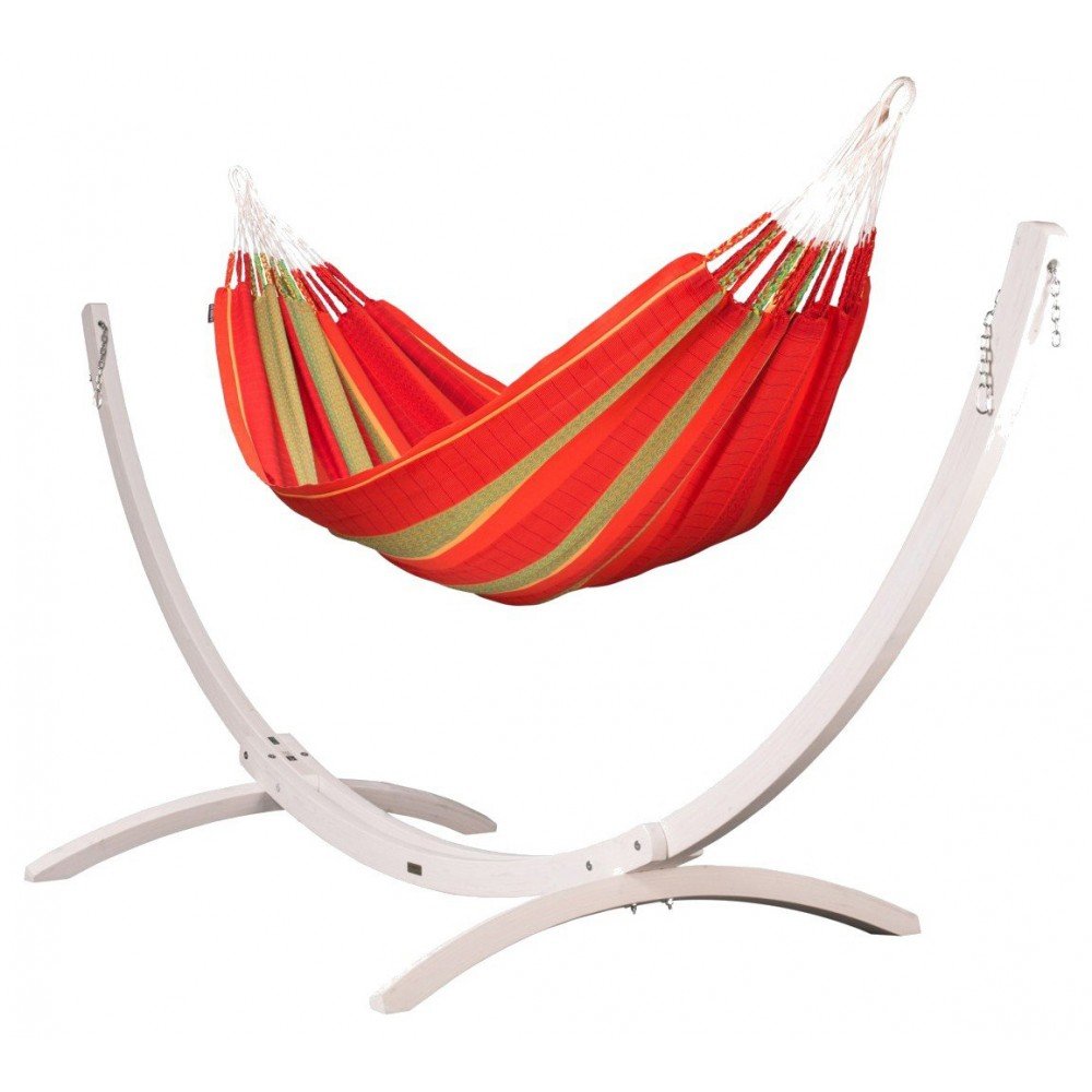 Гамак зі стійкою La Siesta FLH182CNS200 FLH182CNS200 chilli