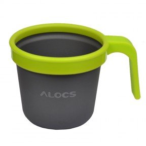 Кухоль Alocs TW-403D (0.28л), зелений
