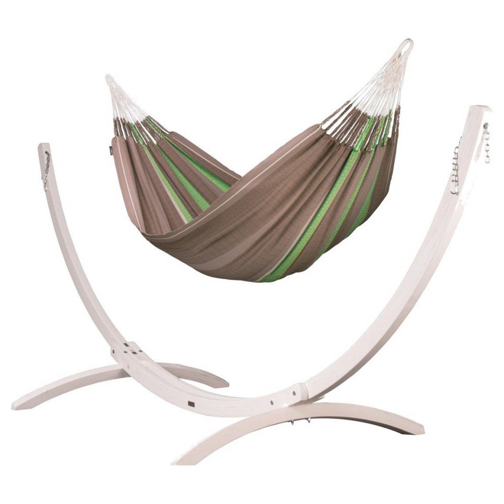 Гамак зі стійкою La Siesta FLH186CNS200 FLH186CNS200 chocolate