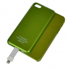 Зовнішній зарядний пристрій Power Bank DOCA T5 для iPhone 5/5s (2800mAh), зелений