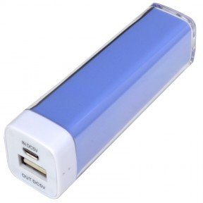 Зовнішній зарядний пристрій Power Bank DOCA D-Lipstick HT-2600 (2600mAh), синій